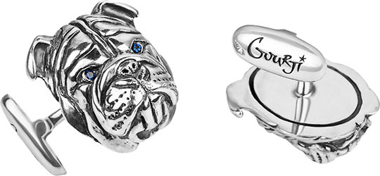 Запонки "Бульдог"  