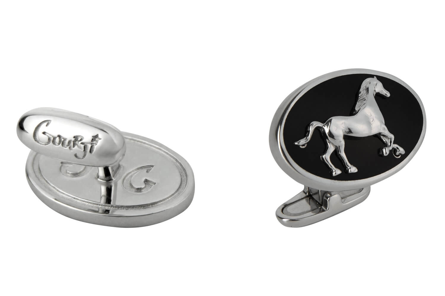 Запонки "Донской рысак"  