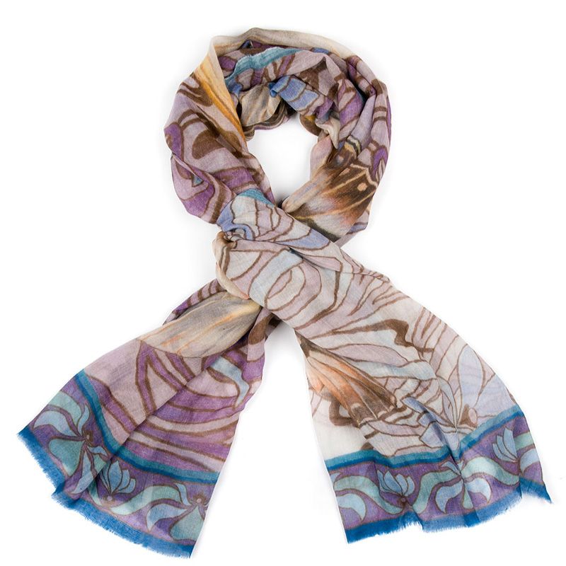 Шаль "Бабочки" 