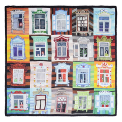 Платок "Окна"