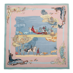 Платок "Царская охота"