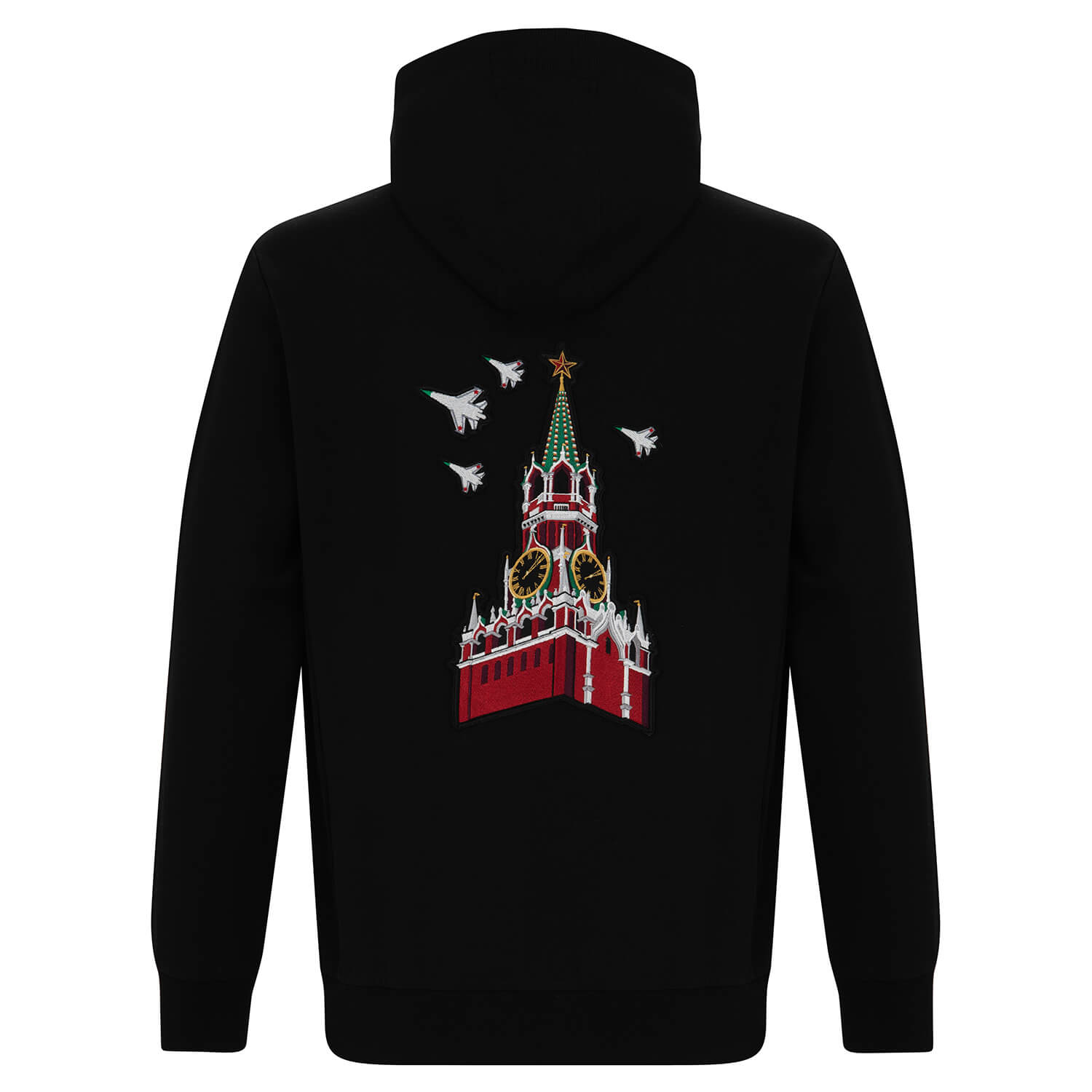 черный