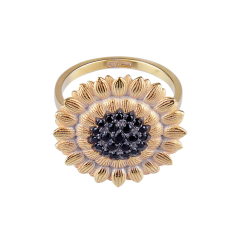 Кольцо "Подсолнухи" 