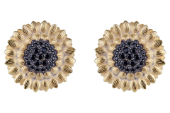 Серьги "Подсолнухи" 