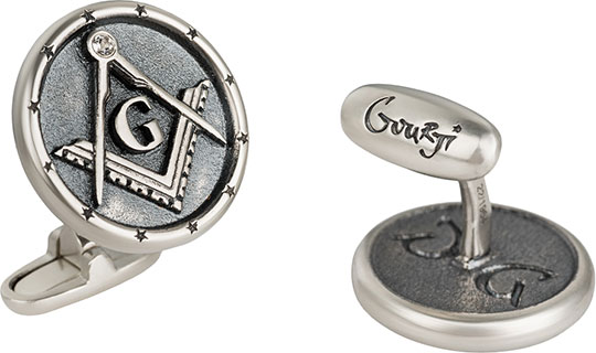 Запонки "Каменщики"  