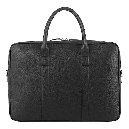 Сумка для документов "Башни Кремля" (7088.00.К) (кожа черный 42х32х9 тиснение) 