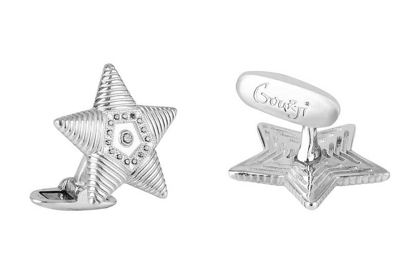 Запонки "Звезда"  
