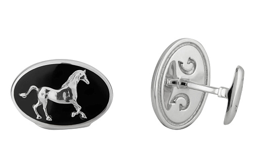 Запонки "Донской рысак" 