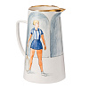Кувшин «Спорт и здоровье» (керамика белый) 