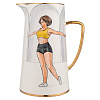Кувшин «Спорт и здоровье» (керамика белый) 