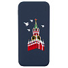 Внешний аккумулятор "Башни Кремля" (пластик синий красный с рельефным изображением) 32116.030.SPBA