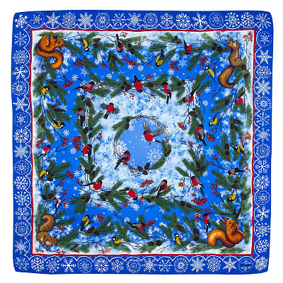 Платок из модала и кашемира 
