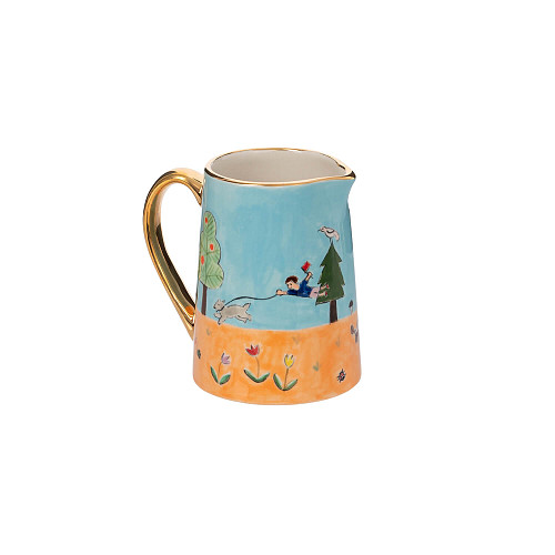 Молочник "Фантазёры" (керамика, голубой) 