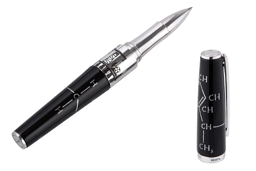 Ручка чернильная "Нефть и газ"  (серебро 925 пробы/смола/лак) 