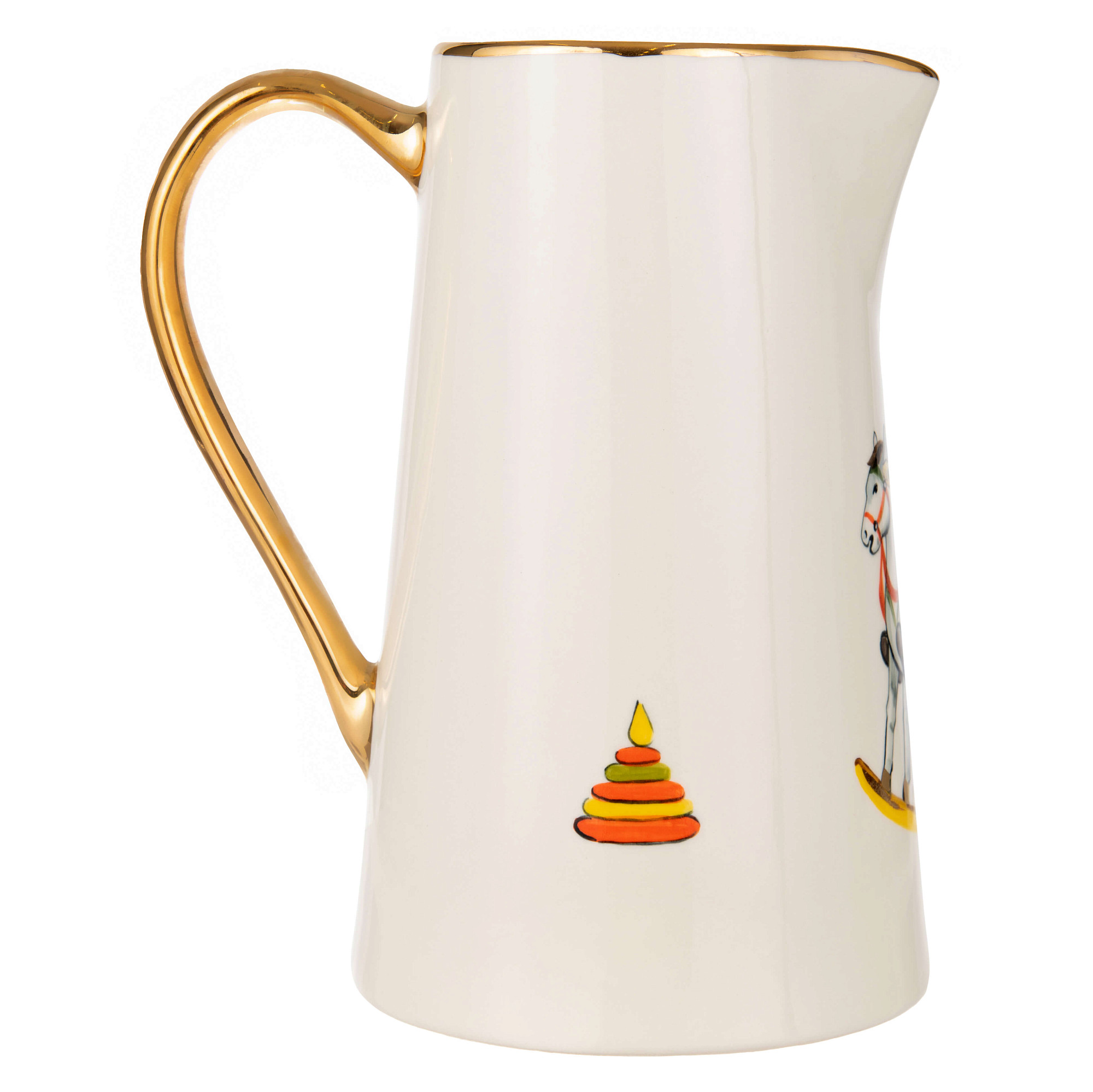 Кувшин "Детская комната" (керамика, белый)