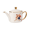 Чайник "Спорт и здоровье" (керамика белый ) 