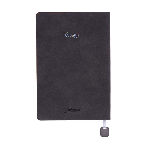 Ежедневник "Плес"  (с рельефным изображением серый) 