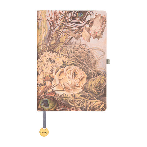 Ежедневник "Брабантские кружева" (кожзаменитель бежевый a5) 