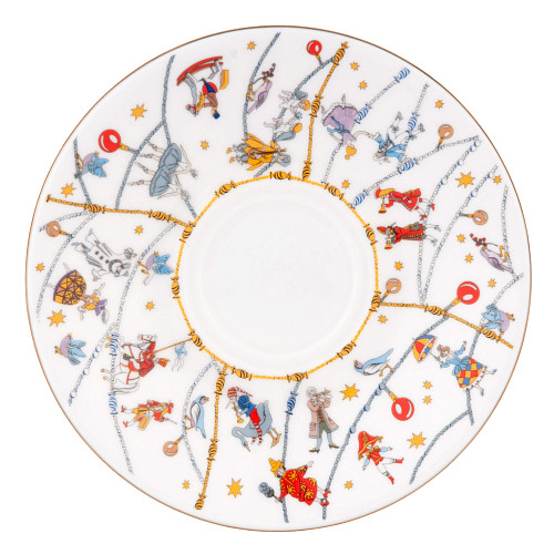 Кофейная пара "Щелкунчик" (фарфор белый) 