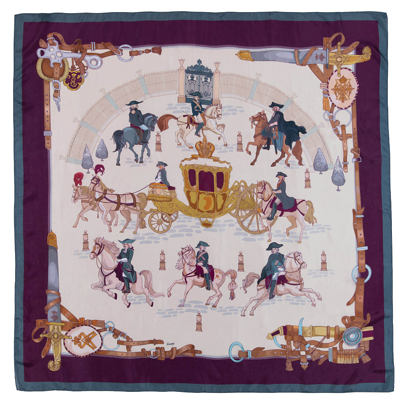 Платок "Царский выезд" 