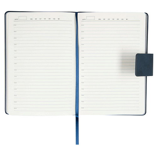 Ежедневник "Вера и верность" (арт. 17264.030 синий с рельефным изображением и фольгой) 