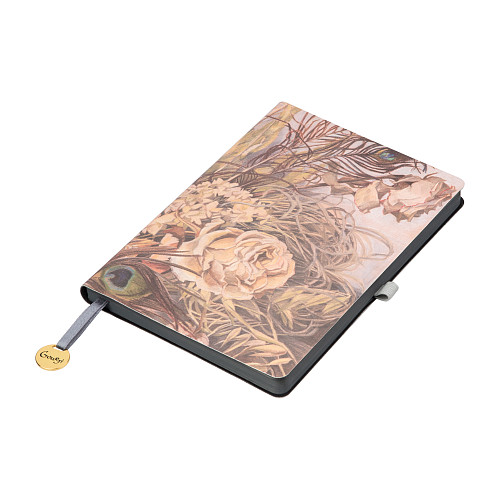 Ежедневник "Брабантские кружева" (кожзаменитель бежевый a5) 