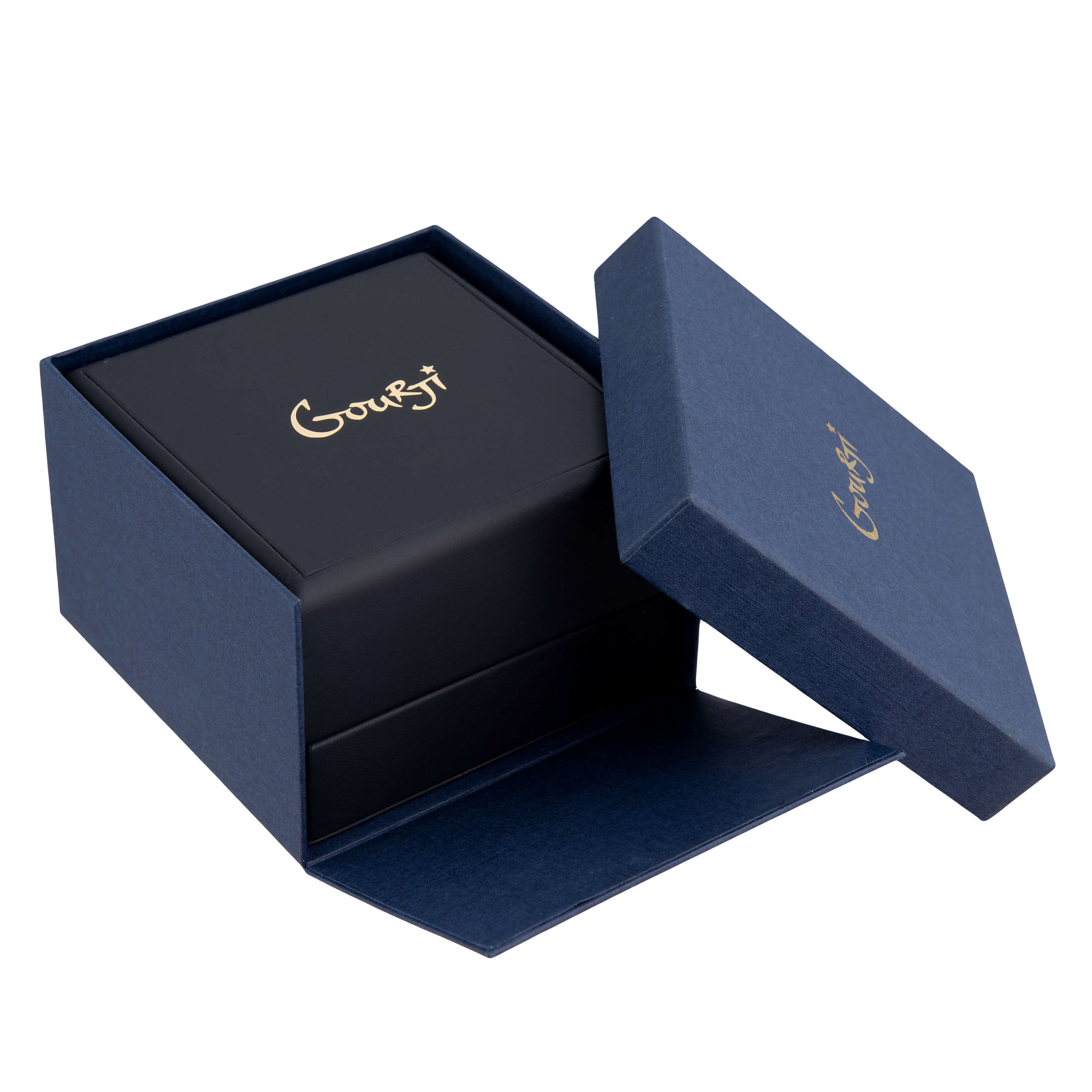 Запонки "Звезда храбрости"  (золото 585 пробы/2рубин, кр.1,5, 0,02ct,)
