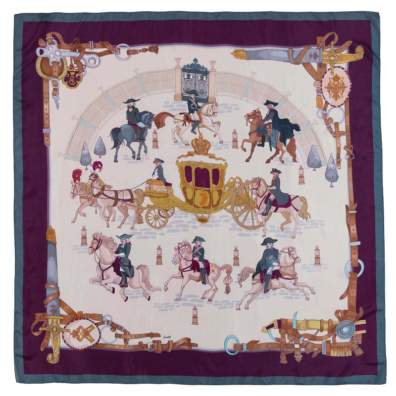 Платок "Царский выезд"   