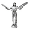 Статуэтка "Авиатор" алюминий 