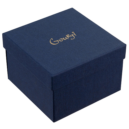 Запонки "Звезда" фианиты 