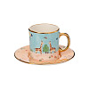 Чайная пара "Фантазёры" (керамика, голубой) 
