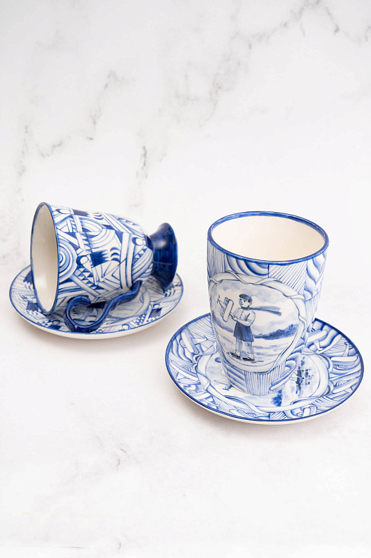 Чайная пара "Авангард" 