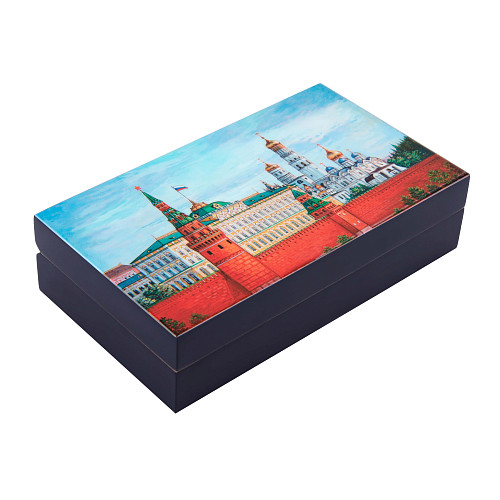 Рп "Московский Кремль" м (смола/серебро 925 пробы/лак) 