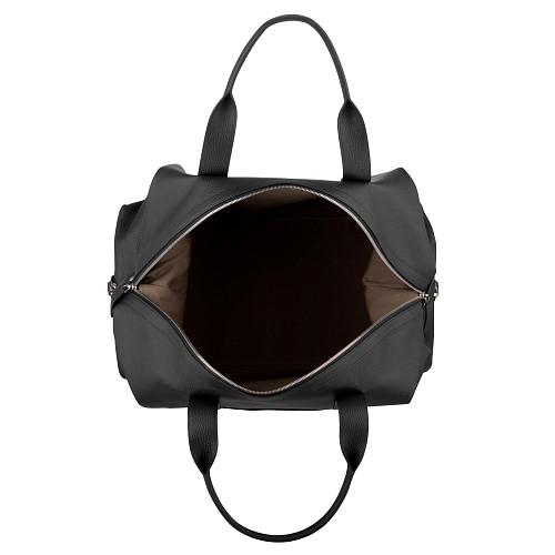 Сумка дорожная "Башни Кремля" (кожа черный тиснение) 