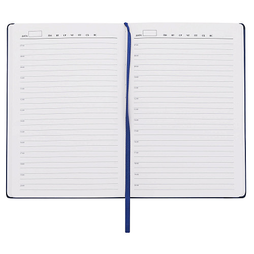 Ежедневник "Пионеры" синий (00323.030, кожзаменитель синий a5 с рельефным изображением) 