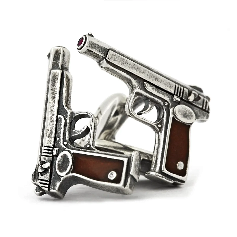 Запонки "Стечкин"  