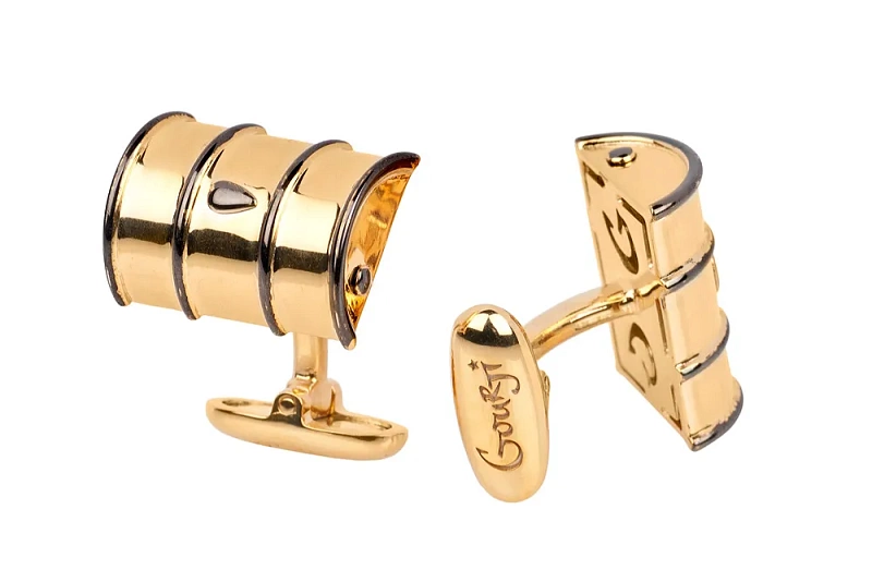 Запонки "Баррель"  