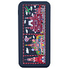 Внешний аккумулятор "Красная площадь" (32116.030.REDS) (пластик синий с рельефным изображением) 32116.030.REDS