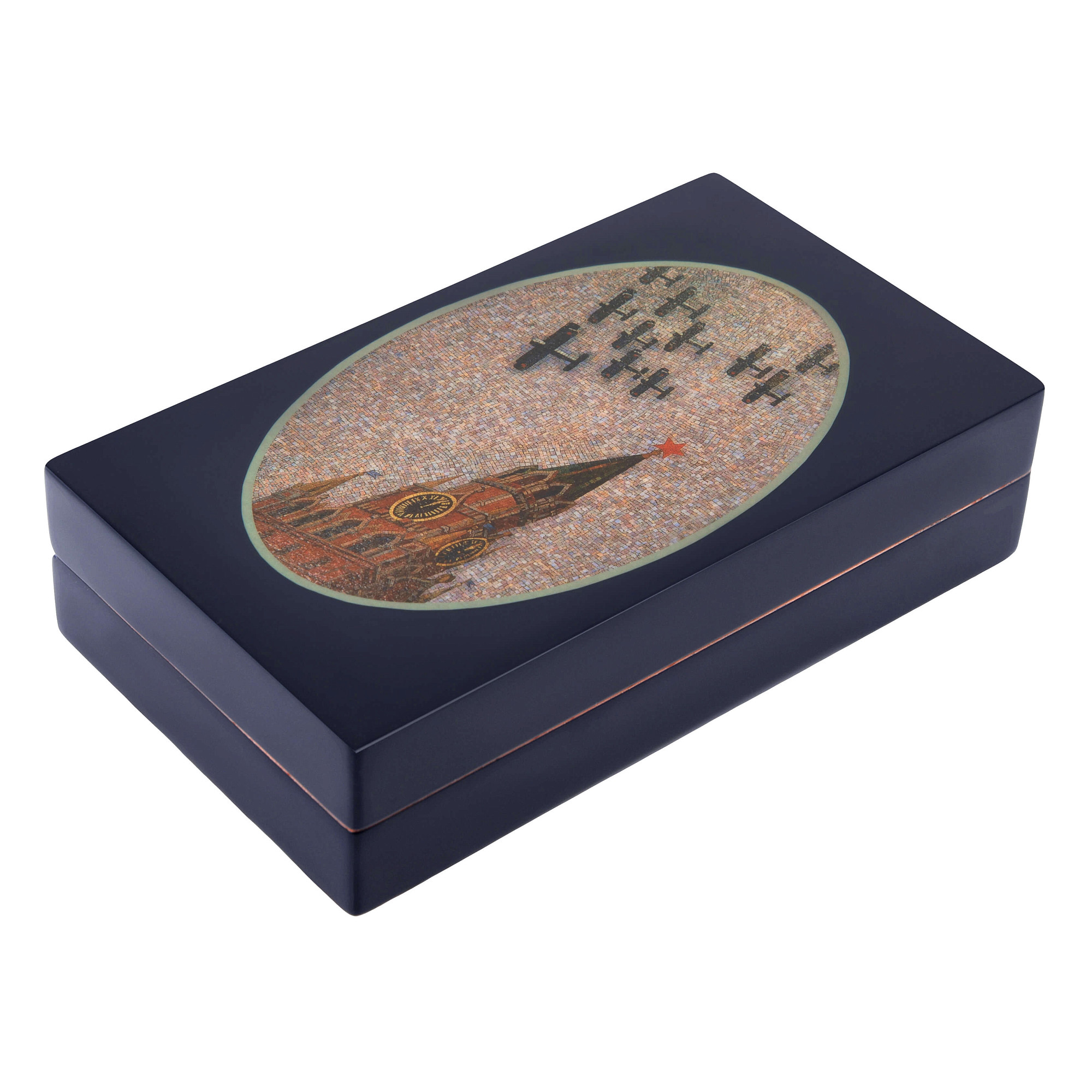 Рп "Над Спасской башней" m (смола/серебро 925 пробы/лак)