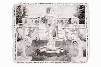 Кашемировая шаль 