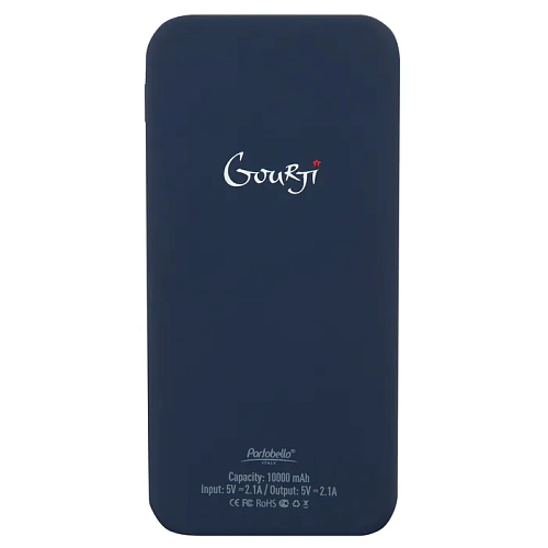 Внешний аккумулятор "Башни Кремля" (пластик синий Ancor Plus с рельефным изображением) 