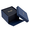 Запонки "Ампир"  (серебро 925 пробы/2 рубина 0,10ct/2 агат 2,25 г позолота, черный) 