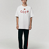 Футболка "СССР" (хлопок 100%, белый XS/S) 