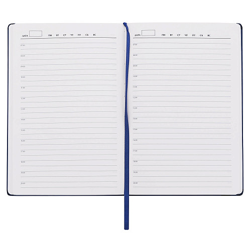 Ежедневник "Звезда" синий (кожзаменитель а5 с рельефным изображением- арт 00328.030) 