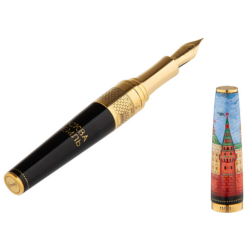 Рп "Московский Кремль" м (смола/серебро 925 пробы/лак) 