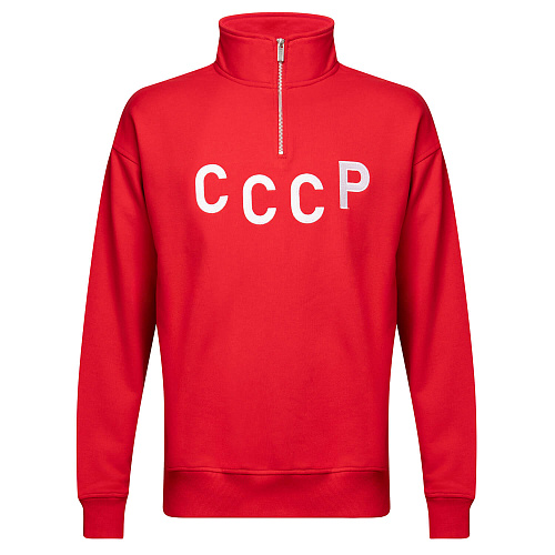Олимпийка "СССР" (хлопок 100%, красный XS/S) 