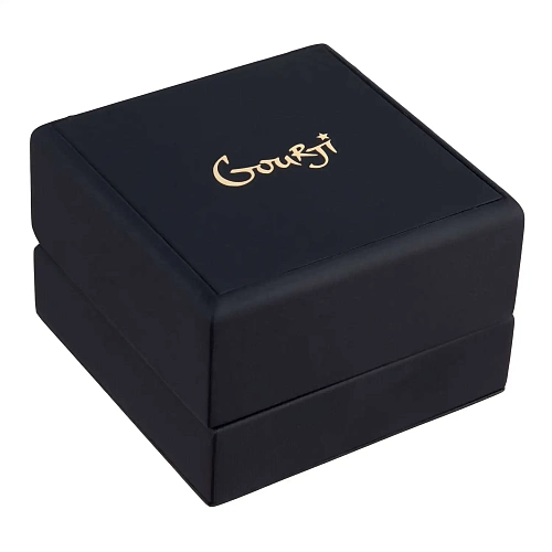 Запонки "Футболист"  (серебро 925 пробы/эмаль желтая) 