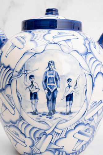 Чайник "Авангард" (керамика) 