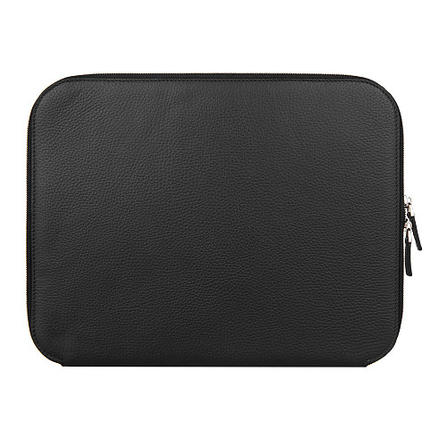 Папка для документов "Башни Кремля" без ручек (7501.00.К) (кожа черный 35х27х3 тиснение) 