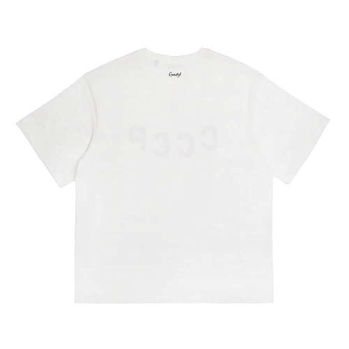 Футболка "СССР" (хлопок 100%, белый 3XL/4XL) 